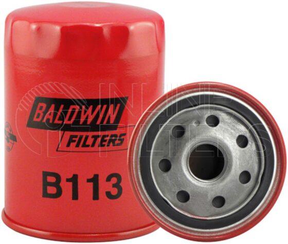 Baldwin B113. Baldwin - Spin-on Lube Filters - B113.