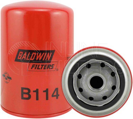 Baldwin B114. Baldwin - Spin-on Lube Filters - B114.
