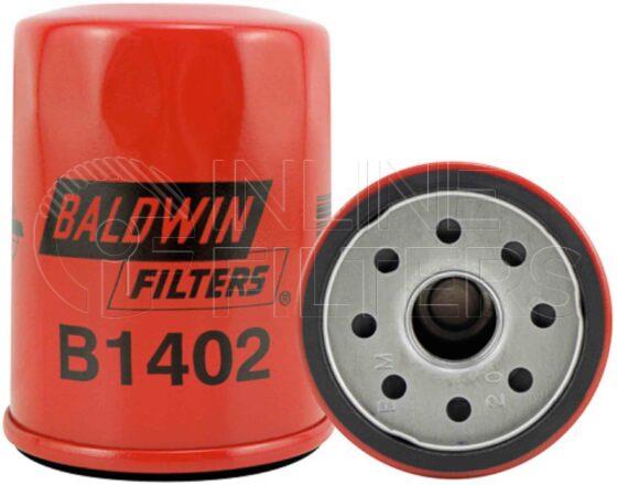 Baldwin B1402. Baldwin - Spin-on Lube Filters - B1402.