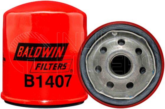 Baldwin B1407. Baldwin - Spin-on Lube Filters - B1407.