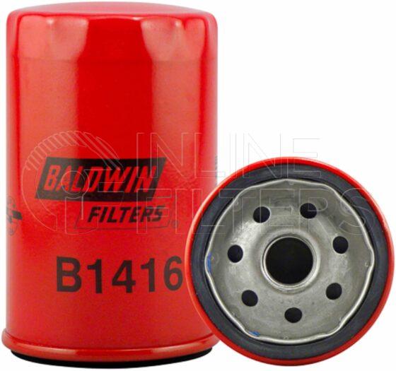 Baldwin B1416. Baldwin - Spin-on Lube Filters - B1416.