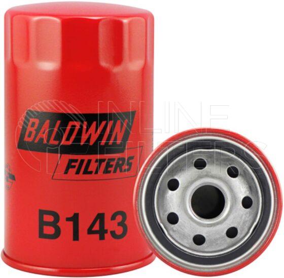 Baldwin B143. Baldwin - Spin-on Lube Filters - B143.