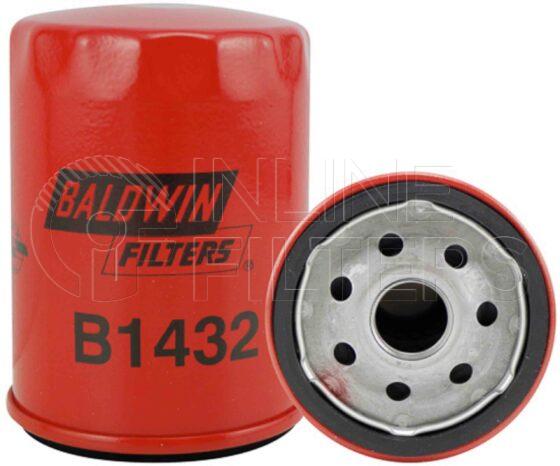 Baldwin B1432. Baldwin - Spin-on Lube Filters - B1432.