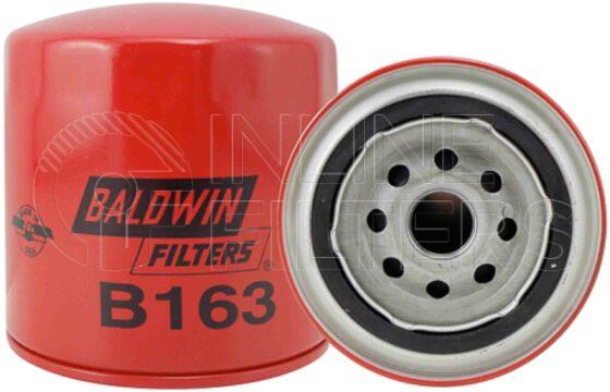 Baldwin B163. Baldwin - Spin-on Lube Filters - B163.