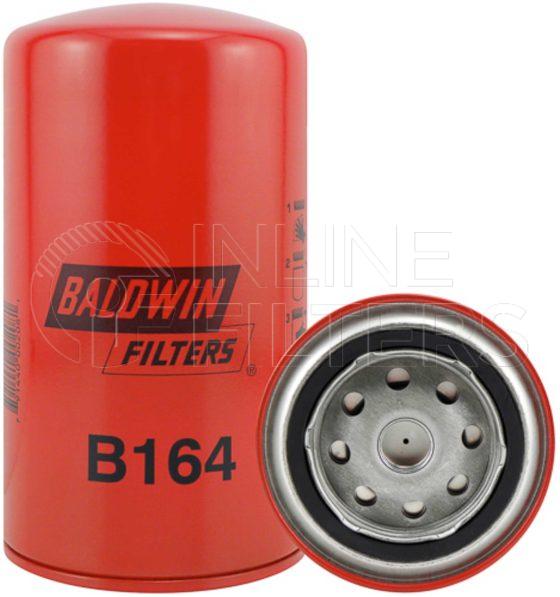 Baldwin B164. Baldwin - Spin-on Lube Filters - B164.