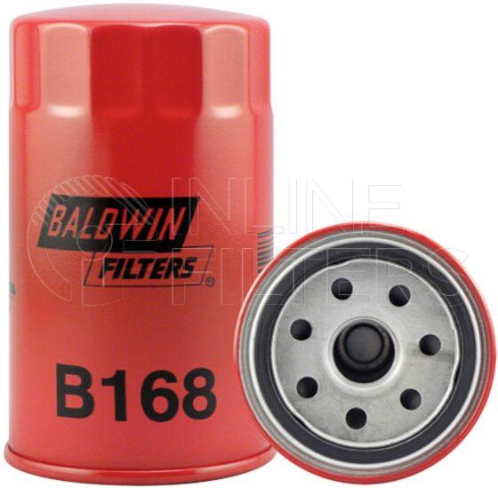Baldwin B168. Baldwin - Spin-on Lube Filters - B168.