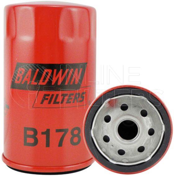 Baldwin B178. Baldwin - Spin-on Lube Filters - B178.