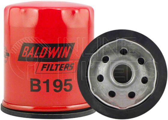 Baldwin B195. Baldwin - Spin-on Lube Filters - B195.