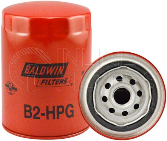 Baldwin B2-HPG. Baldwin - Spin-on Lube Filters - B2-HPG.