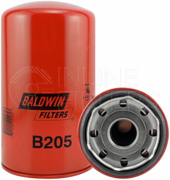 Baldwin B205. Baldwin - Spin-on Lube Filters - B205.