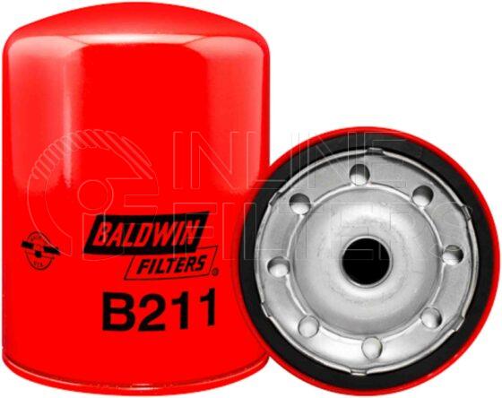 Baldwin B211. Baldwin - Spin-on Lube Filters - B211.