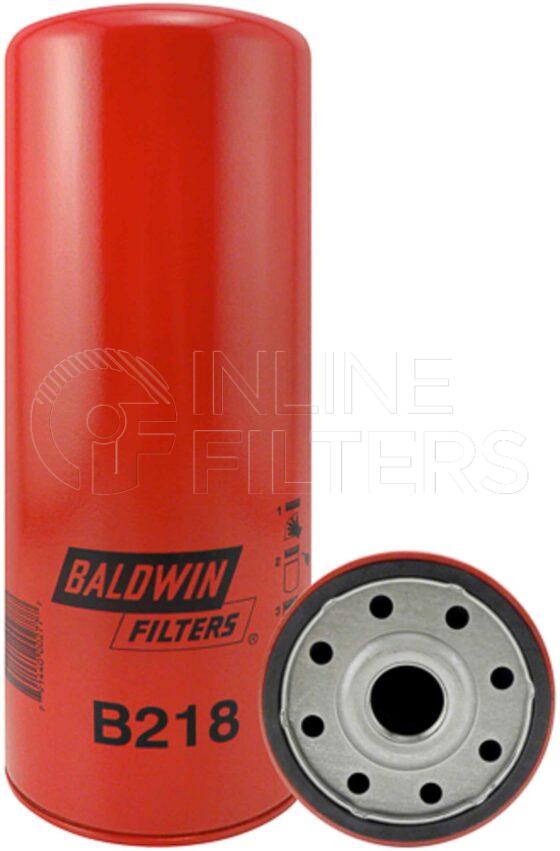 Baldwin B218. Baldwin - Spin-on Lube Filters - B218.
