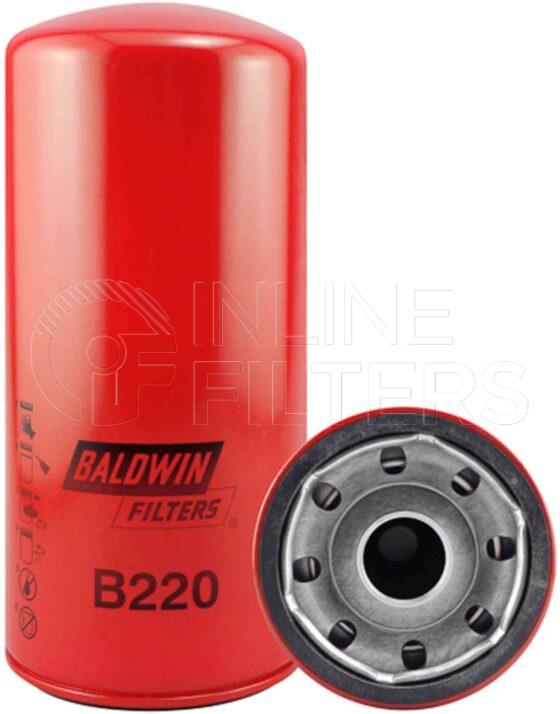 Baldwin B220. Baldwin - Spin-on Lube Filters - B220.