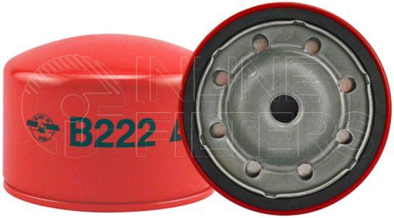 Baldwin B222. Baldwin - Spin-on Lube Filters - B222.