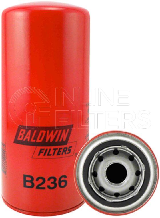 Baldwin B236. Baldwin - Spin-on Lube Filters - B236.