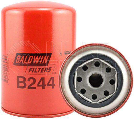 Baldwin B244. Baldwin - Spin-on Lube Filters - B244.