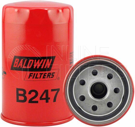 Baldwin B247. Baldwin - Spin-on Lube Filters - B247.