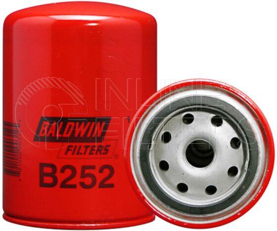 Baldwin B252. Baldwin - Spin-on Transmission Filters - B252.