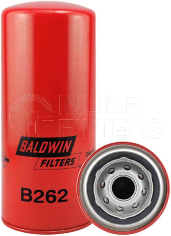 Baldwin B262. Baldwin - Spin-on Lube Filters - B262.