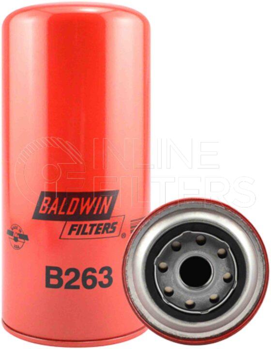 Baldwin B263. Baldwin - Spin-on Lube Filters - B263.