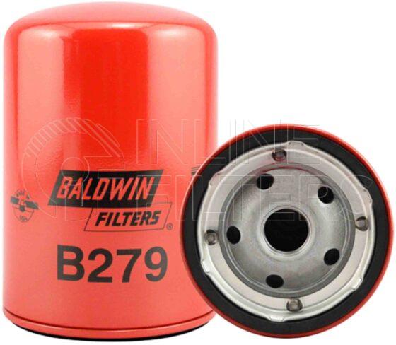 Baldwin B279. Baldwin - Spin-on Lube Filters - B279.