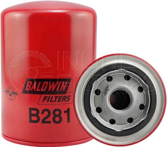 Baldwin B281. Baldwin - Spin-on Lube Filters - B281.