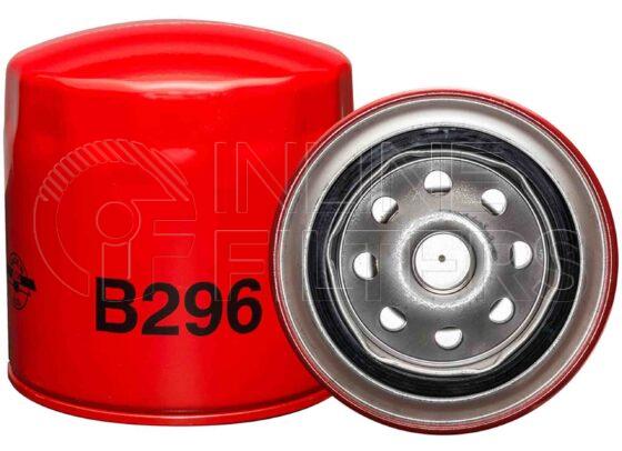 Baldwin B296. Details: Baldwin - Spin-on Lube Filters - B296.