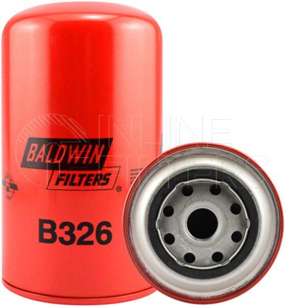 Baldwin B326. Baldwin - Spin-on Lube Filters - B326.