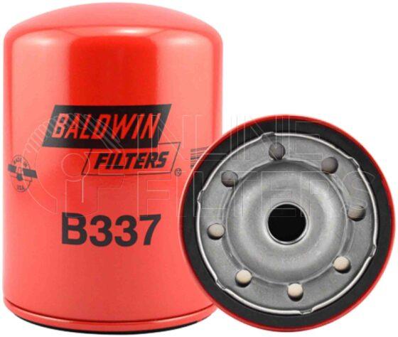 Baldwin B337. Baldwin - Spin-on Lube Filters - B337.