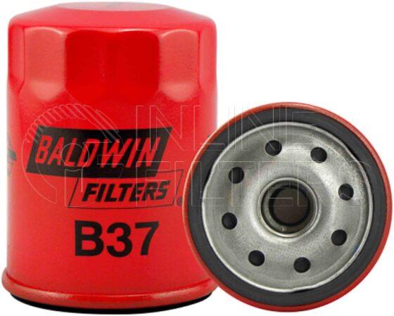 Baldwin B37. Baldwin - Spin-on Lube Filters - B37.