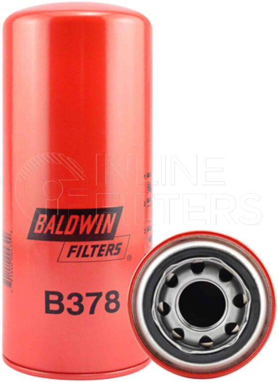 Baldwin B378. Baldwin - Spin-on Lube Filters - B378.