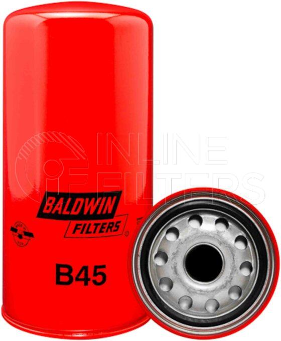 Baldwin B45. Baldwin - Spin-on Lube Filters - B45.