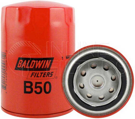 Baldwin B50. Baldwin - Spin-on Lube Filters - B50.