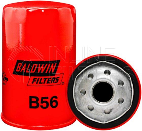Baldwin B56. Baldwin - Spin-on Lube Filters - B56.