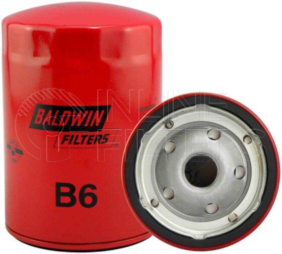 Baldwin B6. Baldwin - Spin-on Lube Filters - B6.