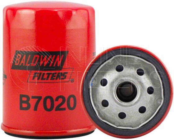 Baldwin B7020. Baldwin - Spin-on Lube Filters - B7020.