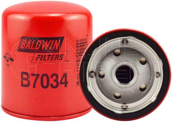 Baldwin B7034. Baldwin - Spin-on Lube Filters - B7034.