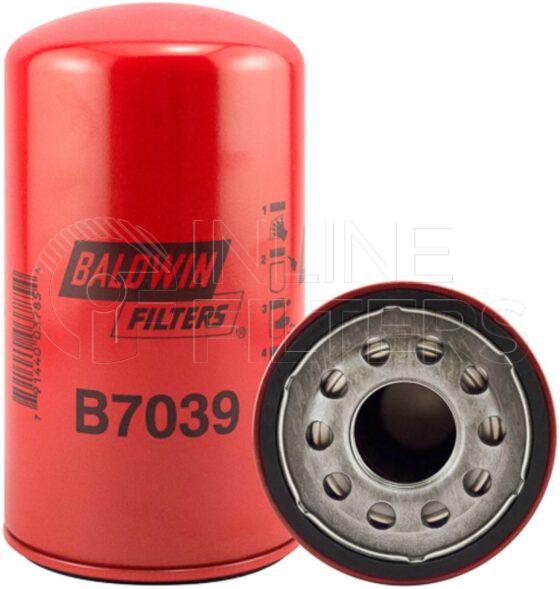 Baldwin B7039. Baldwin - Spin-on Lube Filters - B7039.