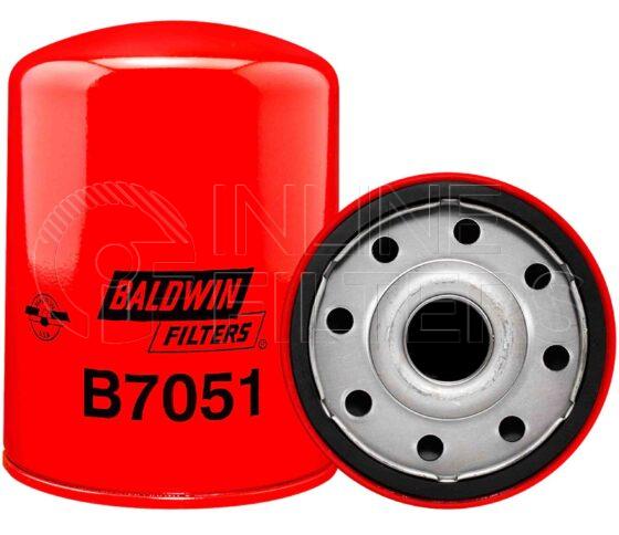 Baldwin B7051. Details: Baldwin - Spin-on Lube Filters - B7051.