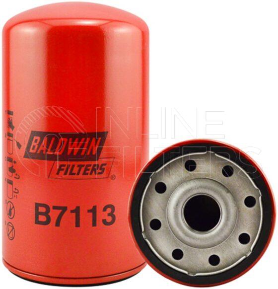 Baldwin B7113. Baldwin - Spin-on Lube Filters - B7113.