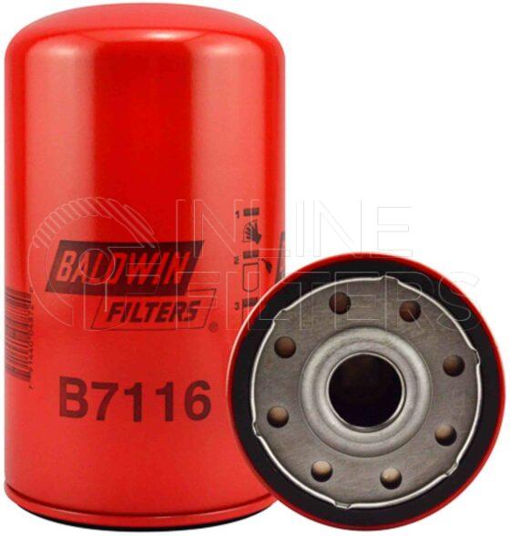 Baldwin B7116. Baldwin - Spin-on Lube Filters - B7116.