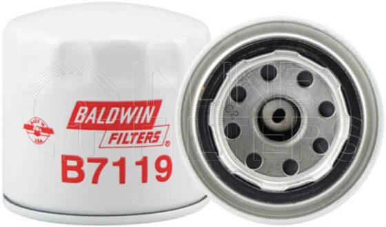 Baldwin B7119. Baldwin - Spin-on Lube Filters - B7119.