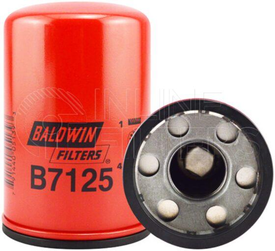 Baldwin B7125. Baldwin - Spin-on Lube Filters - B7125.