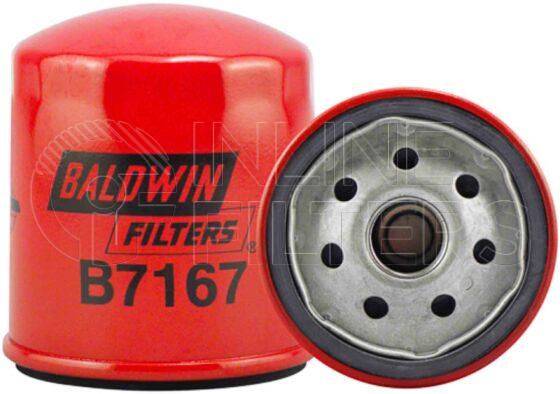Baldwin B7167. Baldwin - Spin-on Lube Filters - B7167.