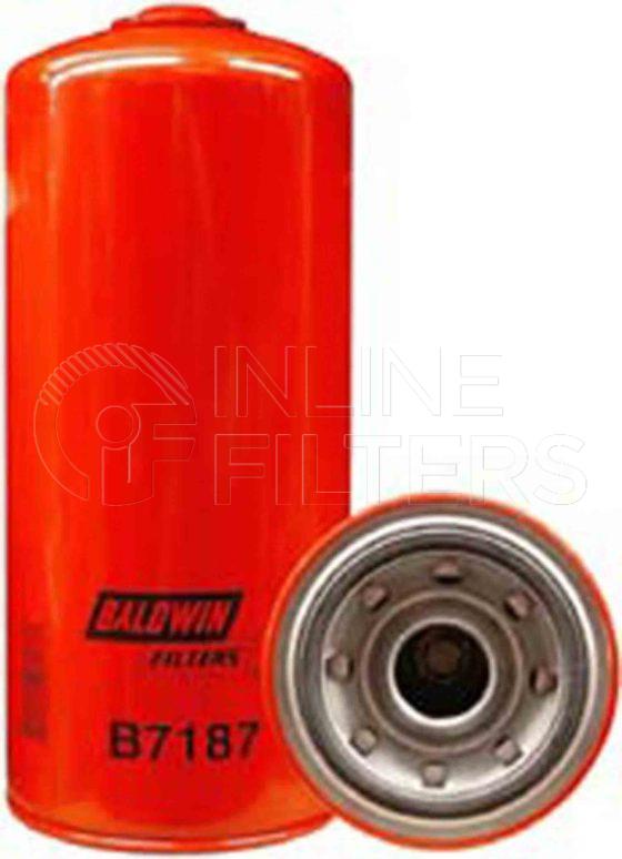Baldwin B7187. Baldwin - Spin-on Lube Filters - B7187.