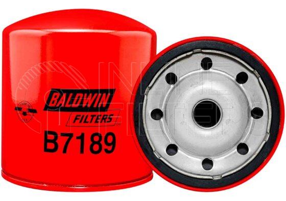 Baldwin B7189. Details: Baldwin - Spin-on Lube Filters - B7189.