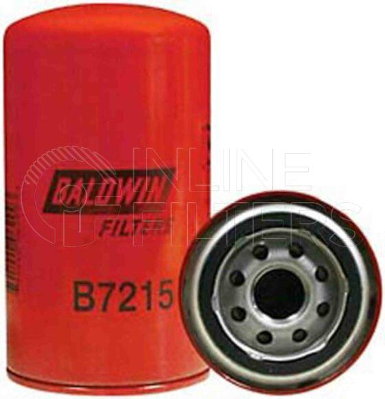 Baldwin B7215. Baldwin - Spin-on Lube Filters - B7215.