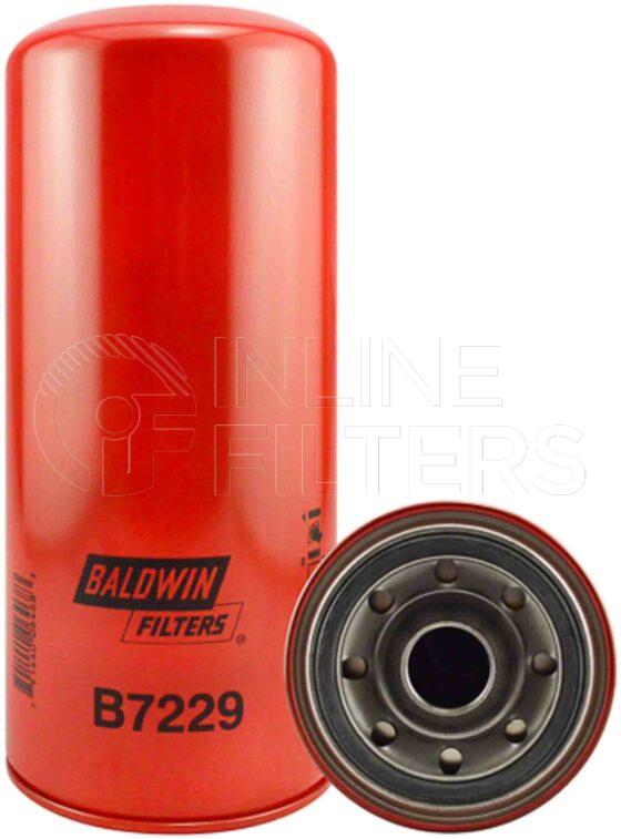 Baldwin B7229. Baldwin - Spin-on Lube Filters - B7229.