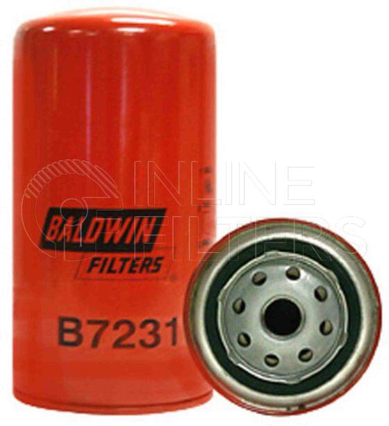 Baldwin B7231. Baldwin - Spin-on Lube Filters - B7231.