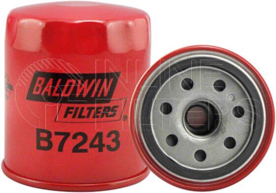 Baldwin B7243. Baldwin - Spin-on Lube Filters - B7243.